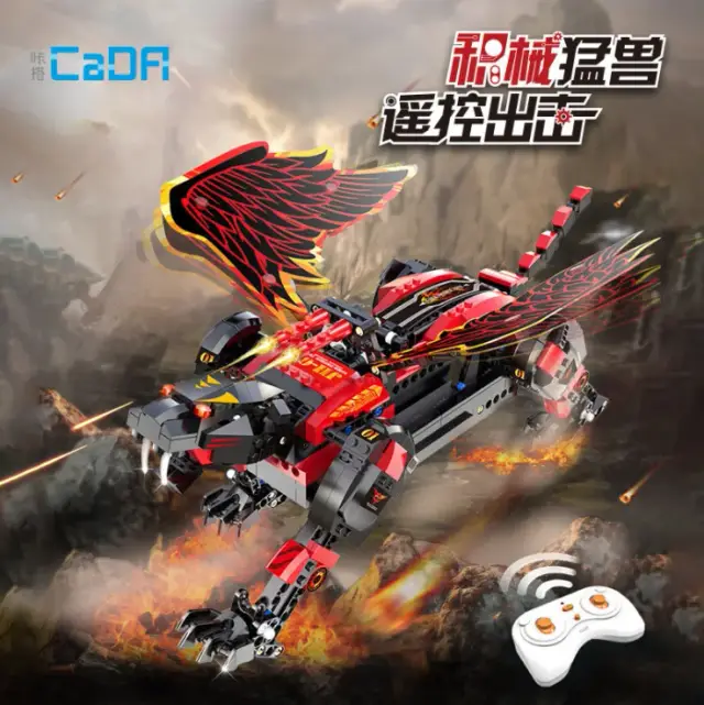 CaDA® Steel-Winged Saber-Toothed Tiger