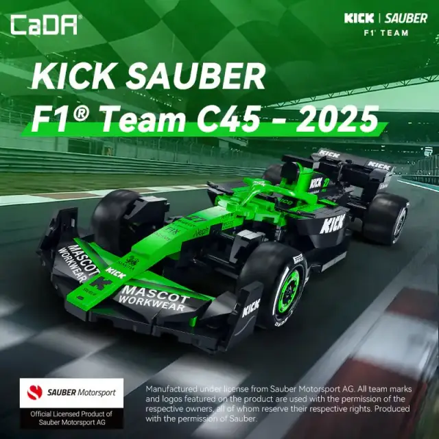 CaDA® NEW Scale KICK Sauber™ F1™ Team C45