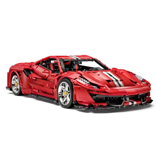 CaDA® Italian Red Supercar - motorized