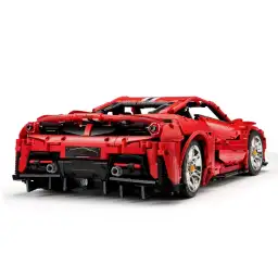 CaDA Italian Red Supercar - motorized