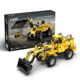 CaDA Wheel Loader & Bulldozer 2 in 1 Set