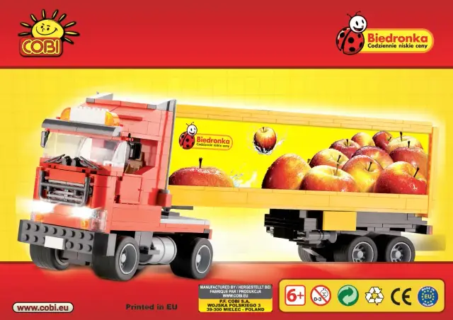COBI® Ciężarówka Biedronka