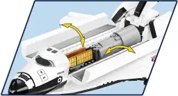 COBI Space Shuttle Atlantis