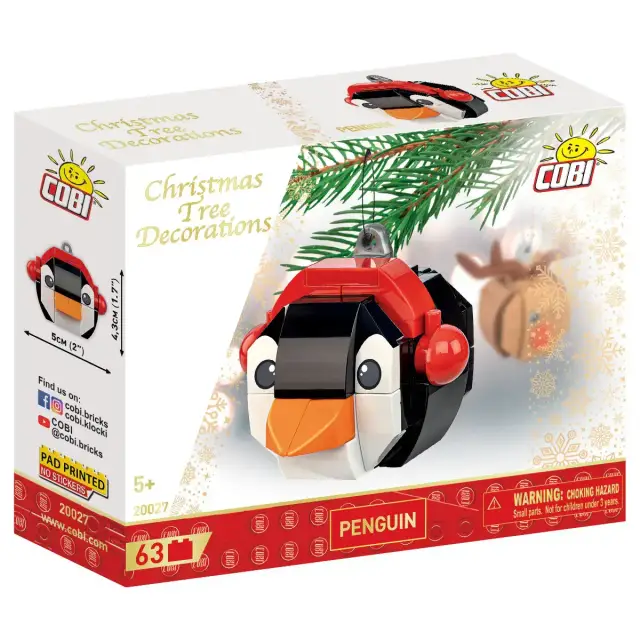 COBI® Christmas Pinguin Kopf