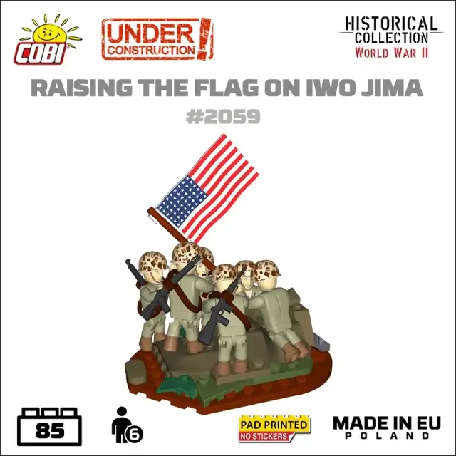 COBI® Raising The Flag on Iwo Jima