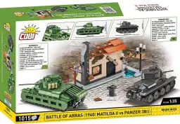 COBI Battle of Arras 1940 Matilda II vs Panzer 38