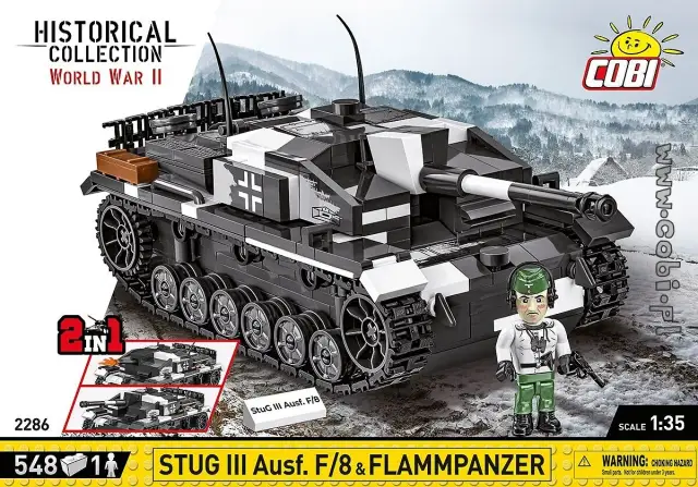 COBI® StuG III Ausf.F/8 & Flammpanzer