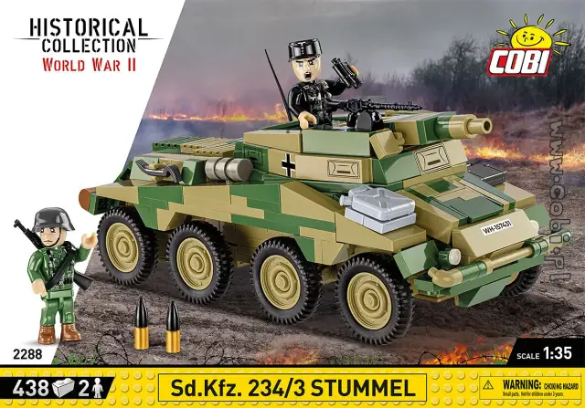 COBI® Sd.Kfz. 234/3 Stummel