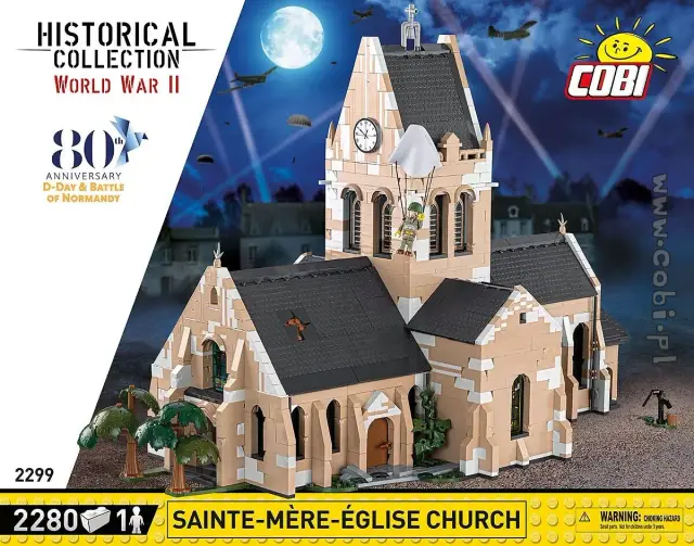 COBI® Sainte-Mère-Église Kirche