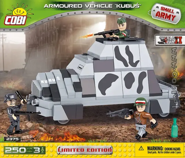 COBI® Armoured Vehicle "Kubuś" Warsaw Uprising 1944