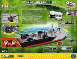 COBI Patrol Torpedo Boat PT-305