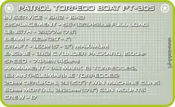 COBI Patrol Torpedo Boat PT-305