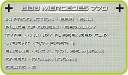 COBI Mercedes 770