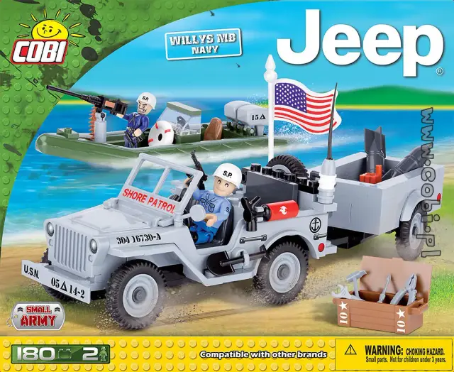 COBI® Jeep™ Willys MB Navy