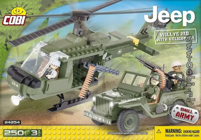 COBI® Jeep™ Willys MB with Helicopter