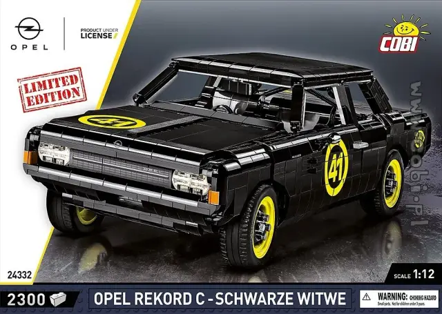 COBI® Opel™ Rekord C Schwarze Witwe - Limited Edition