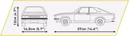 COBI Opel™ Manta A 1970 - Executive Edition