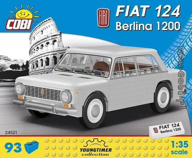 COBI® Fiat™ 124 Berlina 1200