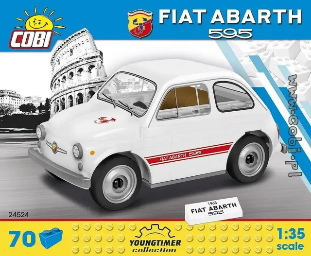 COBI® 1965 Fiat™ Abarth™ 595