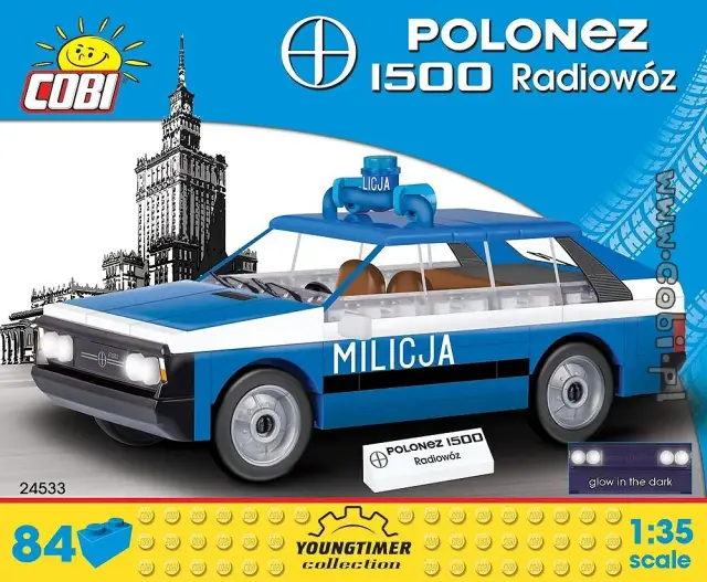 COBI® FSO Polonez 1500 Radiowóz