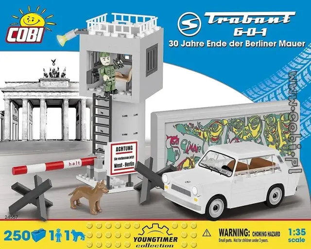 COBI® Trabant 601 30Jahre Ende der Berliner Mauer