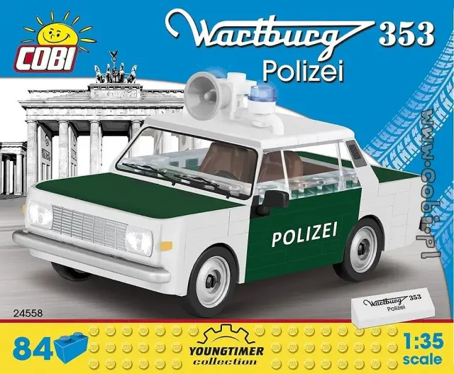 COBI® Wartburg 353 Polizei