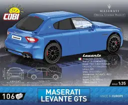 COBI Maserati™ Levante GTS