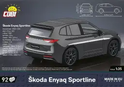 COBI Škoda Enyaq Sportline