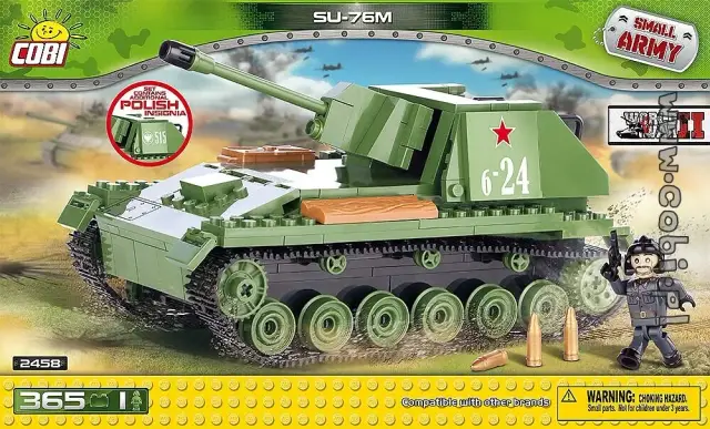 COBI® SU-76M - Soviet self-propelled gun