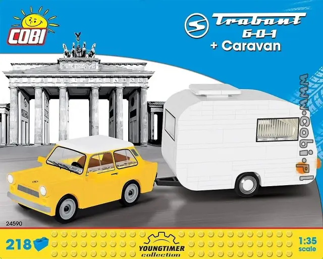 COBI® Trabant 601 + Caravan