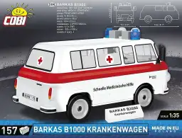 COBI Barkas B1000 Krankenwagen