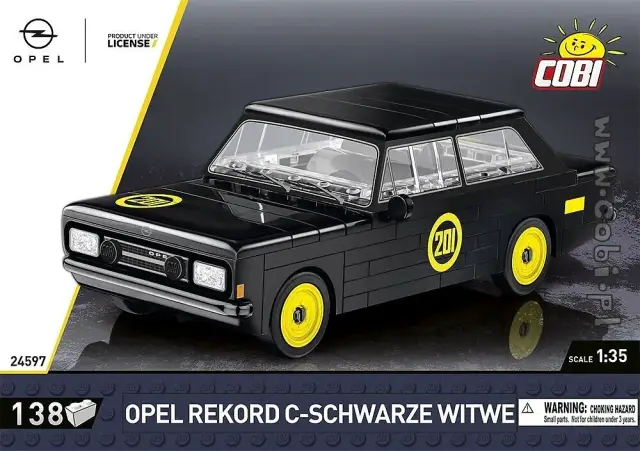 COBI® Opel™ Rekord C-Schwarze Witwe