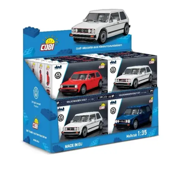COBI® CDU Volkswagen™ Golf Sets 16 Stück
