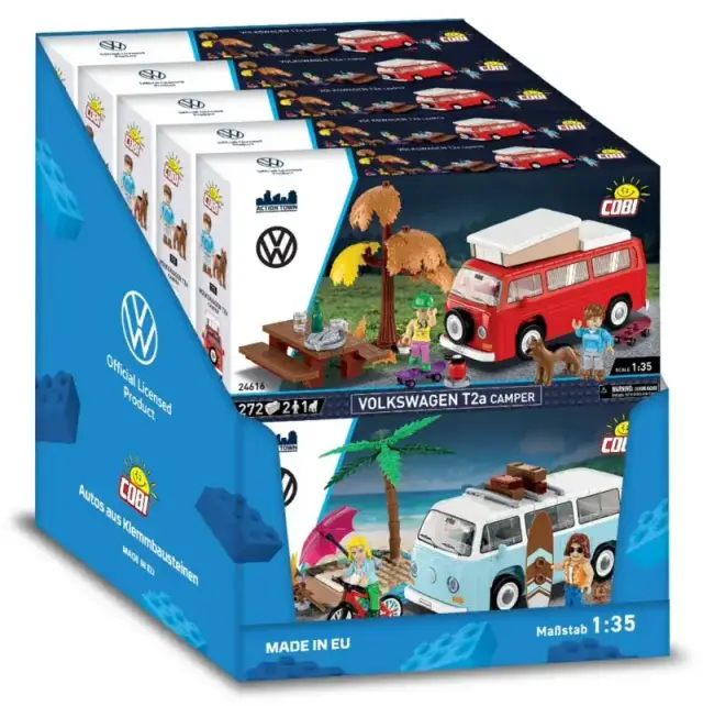COBI® CDU Volkswagen™ T2 Sets 10 Stück