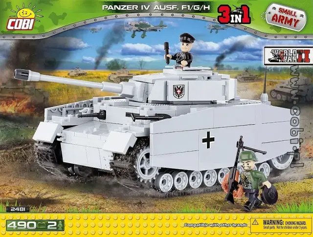 COBI® Panzer IV ausf.FI/G/ H - German medium tank