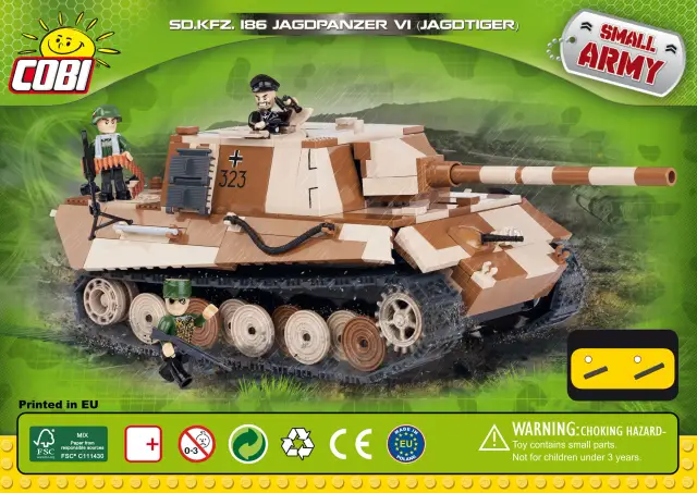 COBI® Sd.Kfz.186 Jagdpanzer VI Jagdtiger