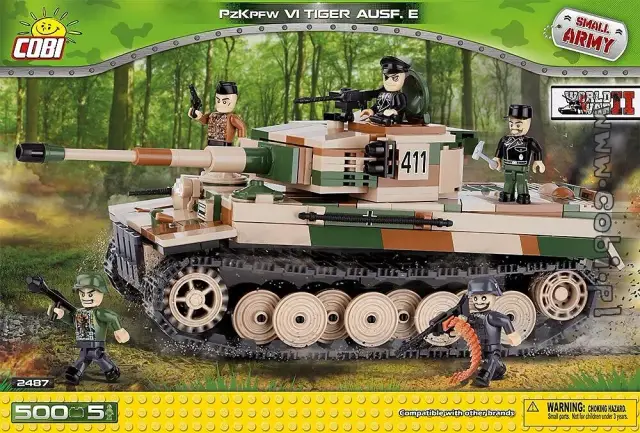 COBI® Tiger PzKpfw VI Ausf. E - German heavy tank