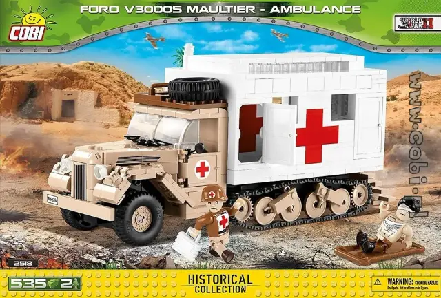 COBI® Ford™ V3000S Maultier Ambulance