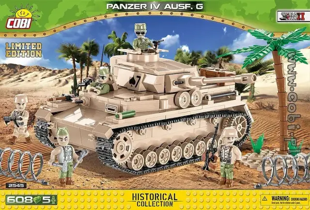 COBI® Panzer IV Ausf.G - Limited Edition