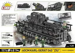 COBI 60 cm Karl-Gerät 040 ZIU