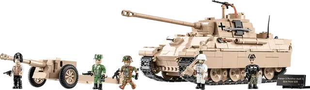 COBI® PzKpfw V Panther Ausf. G + 8 cm PAW 600 - Limited Edition