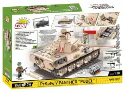 COBI PzKpfw V Panther - Pudel