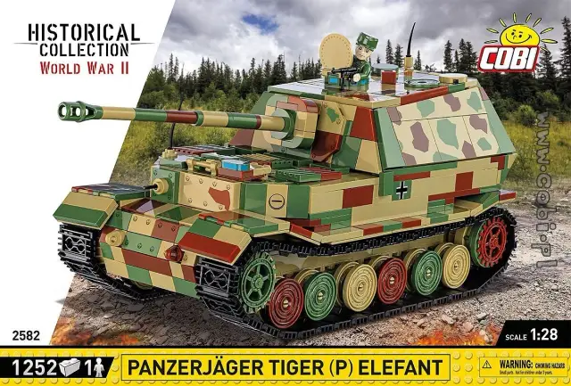 COBI® Panzerjäger Tiger Elefant