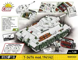 COBI T-34/76 mod. 1941/42