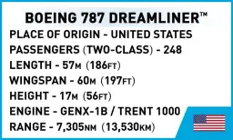 COBI Boeing™ 787 Dreamliner