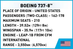 COBI Boeing™ 737-8