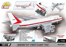 COBI Boeing™ 747 First Flight 1969