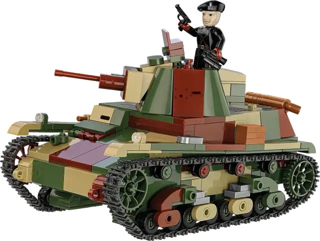 COBI® Historical Collection World War II Light Tank 7 TP