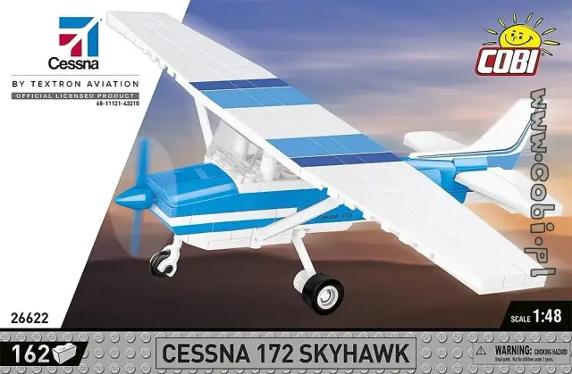 COBI® Cessna™ 172 Skyhawk-White-Blue