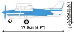 COBI Cessna™ 172 Skyhawk-White-Blue